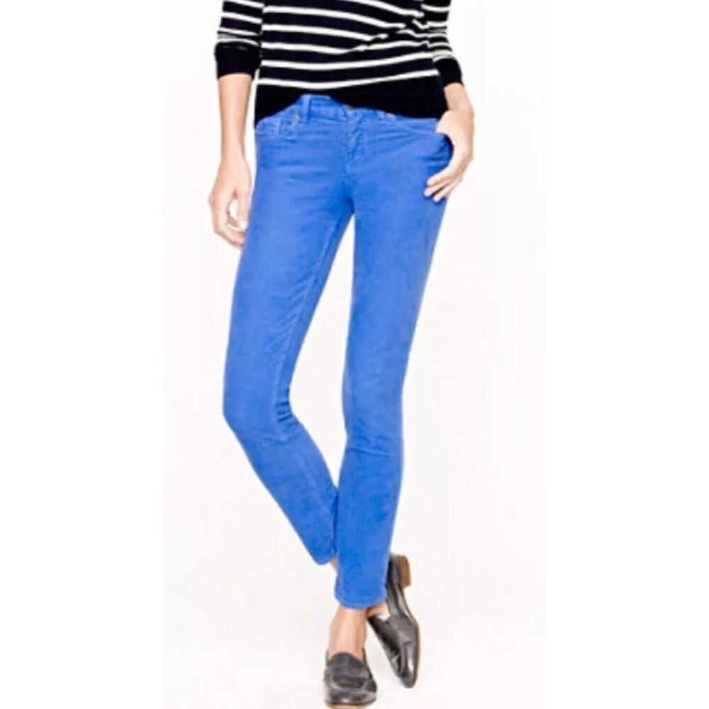 J.Crew Factory Toothpick  77088 Women’s Arctic Blue Ankle Denim Jeans Size 31